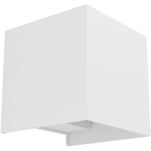 Светодиодный настенный светильник Eglo Valmontone 901051 2X1,5W(LED), алюминий, белый, стекло, прозрачный