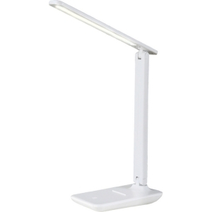 Настольная лампа складываемая Escada Kale 10242/1LED с подставкой для телефона 4Вт, 3000/4000/6000K, пластик, белый