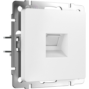 Розетка Ethernet RJ-45 (белый матовый) W1181061 Werkel (a062407)