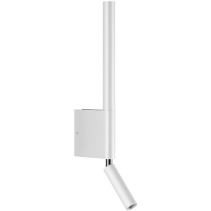 359435 OVER NT24 356 белый Светильник настенный с выключателем IP20 LED 5W+3W 220-240V 3000K 320Лм FERMO