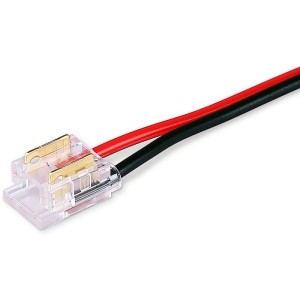 Соединитель гибкий односторонний COB 12/24V для лент 8/10mm (2 конт.) (10шт) Ambrella Illumination GS7375