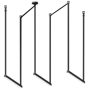 Комплект ременной трековой системы Kink Light Сатори 6421-1K,19 черный Led 3*15W