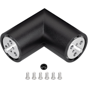 Соединитель профиля ROUND-D36-360-90 BLACK (Arlight, Металл) 050543