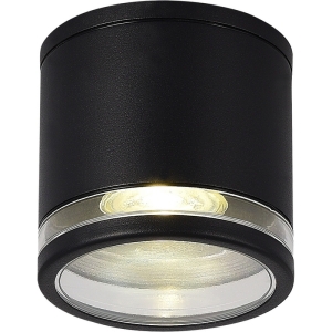 Потолочный уличный светильник IP65 ST-Luce Tubo SL9009.402.01 черный/белый GU10 1*50W