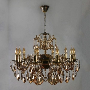 Подвесная люстра 2118/10 PB Ambiente Granada Honey Leaf