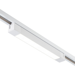 Трековый светильник однофазный Escada 20001 20001TRU/01LED SWH 20Вт, металл/акрил, белый матовый