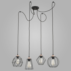 Подвесная люстра паук TK Lighting Galaxy 1646