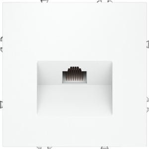 Розетка Ethernet RJ-45 (белый матовый) Voltum S70 VLS060102