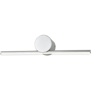 Настенный светодиодный светильник Escada Line 10281/1LED Silver 10Вт, металл/силикон, серебро