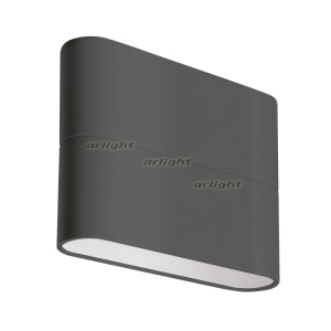 Светильник SP-WALL-FLAT-S110x90-2x3W Day4000 (GR, 120 deg, 230V) (IP54 Металл) 032411