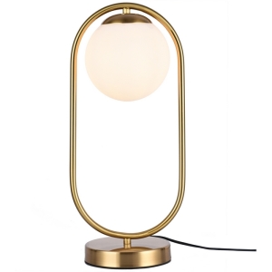 Интерьерная настольная лампа TopLight Aleesha TL1228T-01GD