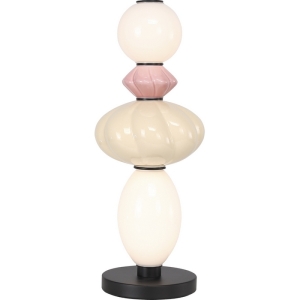 Настольная лампа ST Luce Florentini SL6134.404.01 черный/розовый, желтый, опаловый LED 1*16W 3000K