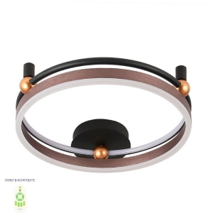 Потолочный светильник Crystal Lux FERNANDO PL48W LED COFFEE/BLACK