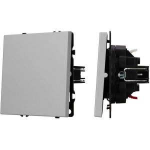 Механизм звонкового выключателя SWT-NOBE-MKR1-SFPL-IS (230V, 10A) (Arlight, Никель) 059437