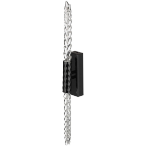 Бра Odeon Light Kolos 5459/5WL черный глянцевый/прозрачн./металл/стекло LED 5W 3000K