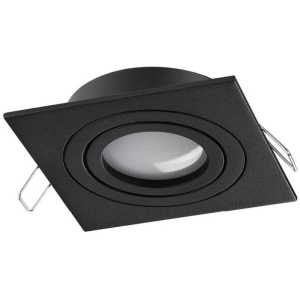 Светильник встраиваемый поворотный Novotech Morus 371020 черный IP20 GU10 50W 220-240V MORUS