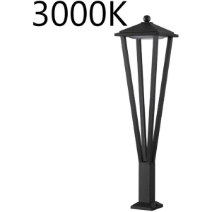Уличный наземный светильник Odeon Light Bearitz 6655/12GL3 черный/металл/акрил IP65 LED 12W 3000K 220V