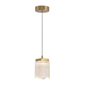Подвесной светильник MD25020403-1A2 Satin gold
