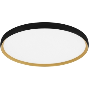 SLE1810-402-01 Светильник потолочный Черный, Золотистый/белая LED 1*42W 4000K ХЕЛЬСТ