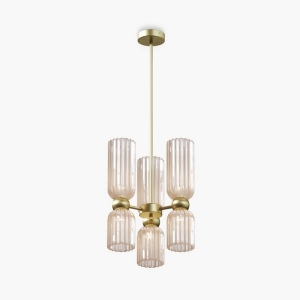 Потолочная люстра на штанге Maytoni Antic MOD302PL-06CG