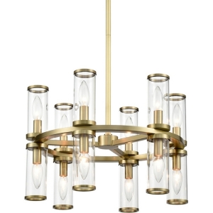 Подвесная люстра на штанге Delight Collection MD2061 MD2061-12B br.brass