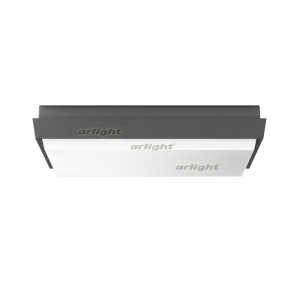 Светильник LGD-AREA-S240x240-25W Day4000 (GR, 110 deg, 230V) (IP54 Металл) 032427