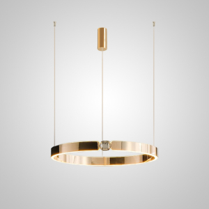 Подвесная люстра SELLIF B RING D40 Brass
