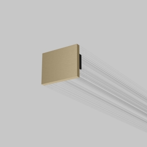 Заглушка для накладного шинопровода Elektrostandard Line Magnetic Brass Line 85230/00 (латунь)