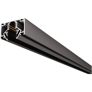 Шинопровод магнитный для монтажа под натяжной потолок ST Luce Skyline 48 ST047.419.02 xчерный 1 метр 48V