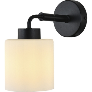 Бра Escada Lord 2133/1A 1x60Вт E27, металл/стекло, чёрный мрамор/белый