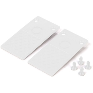 Заглушки для накладного шинопровода белые (2 шт.) Magnetic Elektrostandard Slim 85089/00