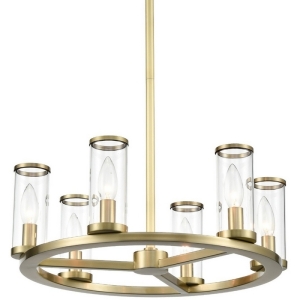 Подвесная люстра на штанге Delight Collection MD2061 MD2061-6A br.brass