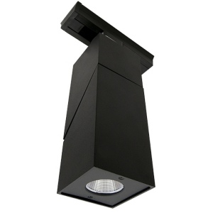 Трековый светильник однофазный 220V светодиодный DesignLed LDT LDT-SQBL-10W-WW