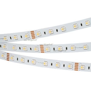 Лента RTW-PS-B60-14mm 24V RGBW-Warm-4-in-1 (19.2 W/m, IP67, 5060, 5m) 034188
