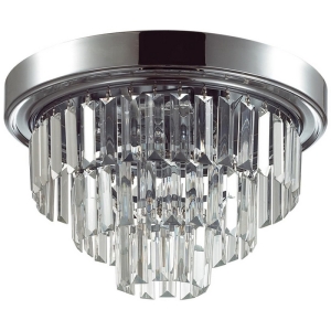 Потолочная люстра Lumion Zaha 8266/4C хром/хрусталь металл/прозрачный Е14 4*40W 220V с подвесками