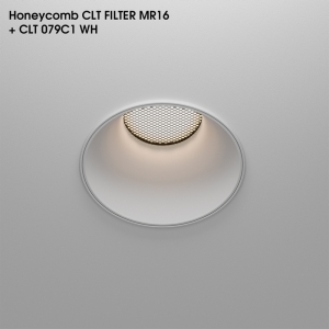 Рассеиватель Honeycomb Crystal Lux CLT FILTER MR16 Honeycomb BL