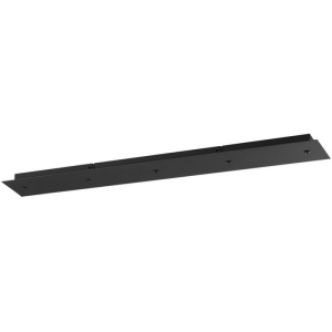 База Odeon Light Base 5054/LB черный/металл 5X для линии OVALI,KERAMA,COCOON /86х12см