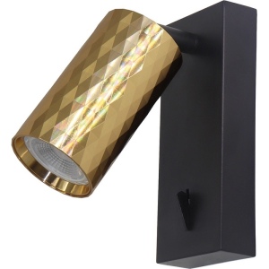 Спот Feron ML1880 PRISM 48671 35W, GU10, золото и чёрный