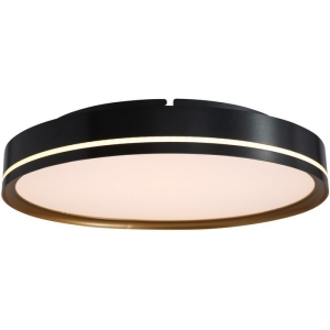 Потолочный светильник круглый светодиодный Delight Collection 0527 C0527-400A black/gold
