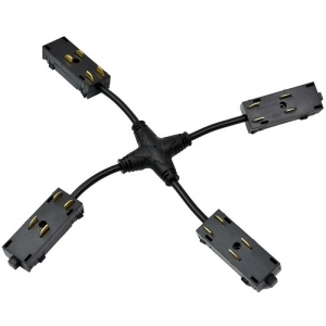Коннектор питания Х-образный Aployt Magnetic track 220 APL.0280.00.05
