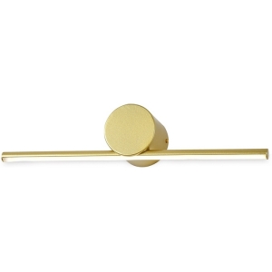 Настенный светодиодный светильник Escada Line 10281/1LED Gold 10Вт, металл/силикон, золото
