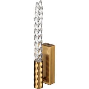 Бра Odeon Light Kolos 5449/4WL сатинированн.латунь/прозрачн./металл/стекло LED 4W 3000K