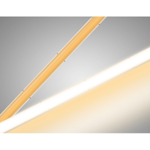 Светодиодная лента COB 384Led/ 7W m/ 24V IP20 3000K/ 5m*3mm*2mm (2 конт.) Ambrella Illumination GS4601