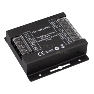 Усилитель ARL-5022-RGB (12-24V, 3x10A, 360-720W) (IP20 Металл) 027140