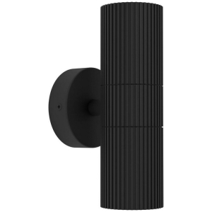Настенный светильник уличный светодиодный Eglo Tomelloso 902038 2X28W(GU10) алюминий, черн, стекло, прозрачн