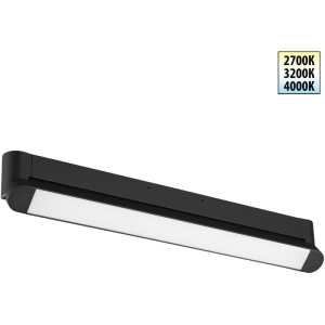 Светильник накладной с перекл. цв. температуры Novotech Iter 359800 черный IP20 LED 24W 180-265V 2700К/3200К/4000К