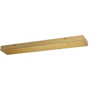 База Odeon Light Base 5058/GD золотистый/металл 7X для линии SCROW, SHINY /82х15см