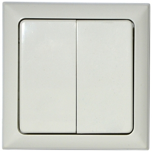 Выключатель настенный ДУ 2*1000Вт Imex Smart Home RCS.590.58