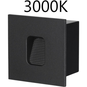 Подсветка для лестниц Odeon Light Vitty 6650/1WL3 черный/металл IP65 LED 1W 3000K 220V
