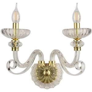 Бра Newport Annette 8622/A mat.soft gold clear